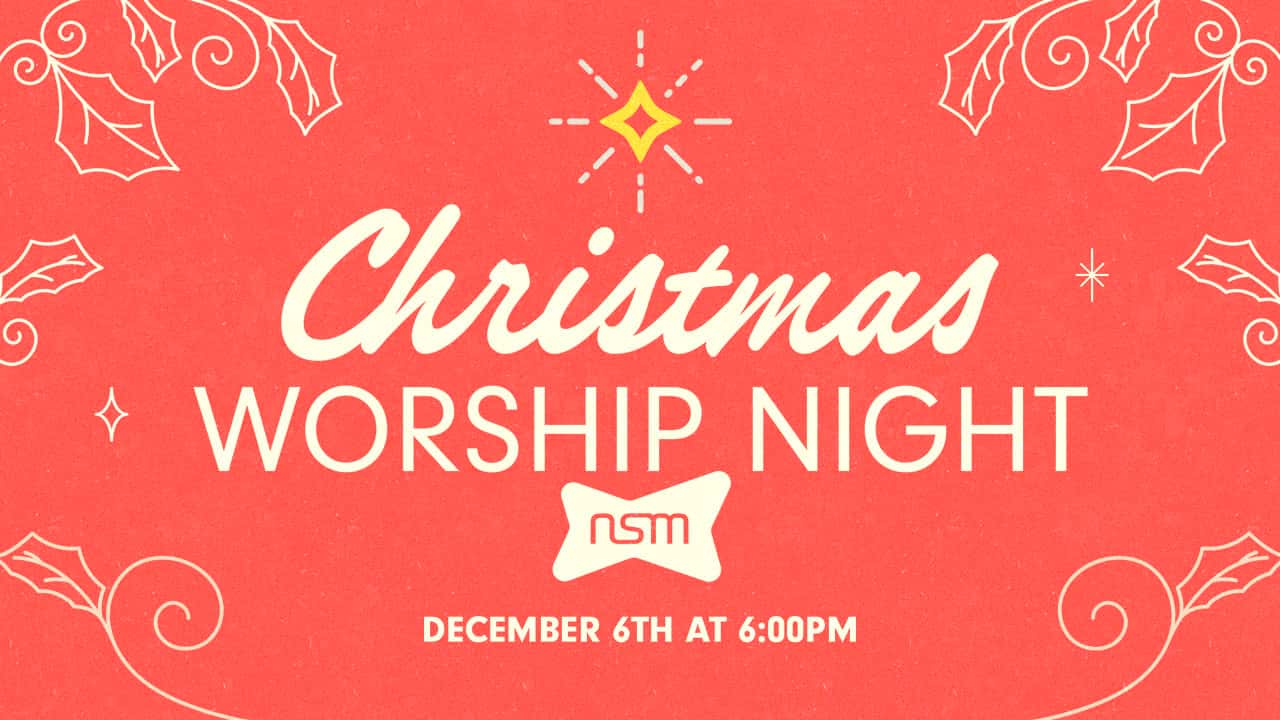 Christmas Worship Night Event Design, church design work for Northland Christian Church