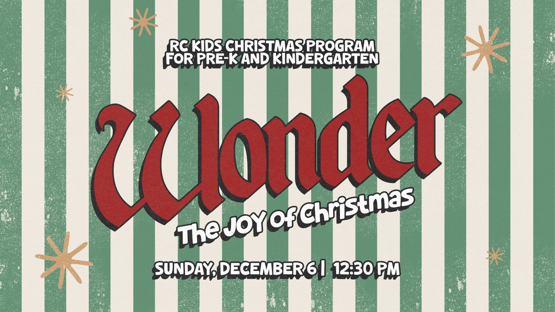 sermon and event graphics for Restoration Church