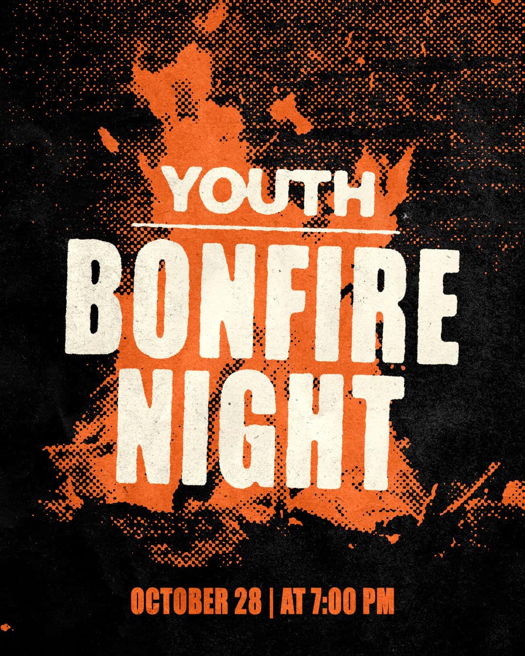 YOUTH BONFIRE NIGHT 2026 Event Design, church design work for Bethel Cleveland