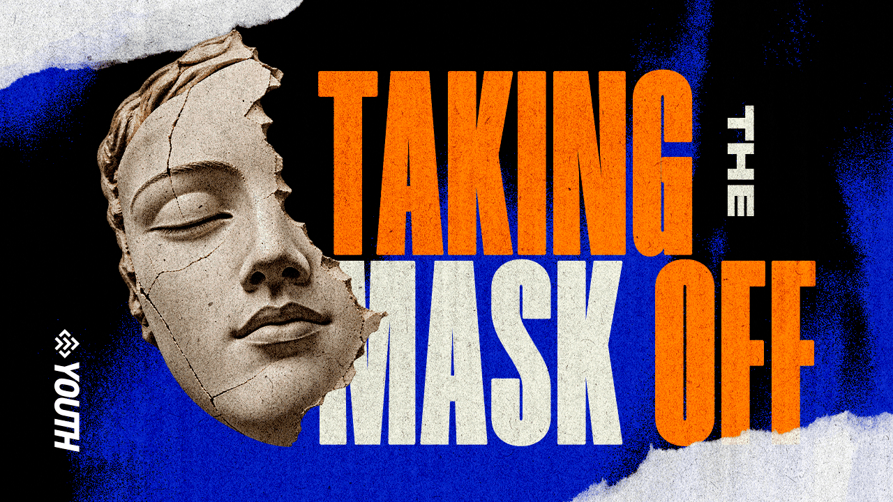 Taking the Mask Off Sermon Design, church design work for Pine Hills Church