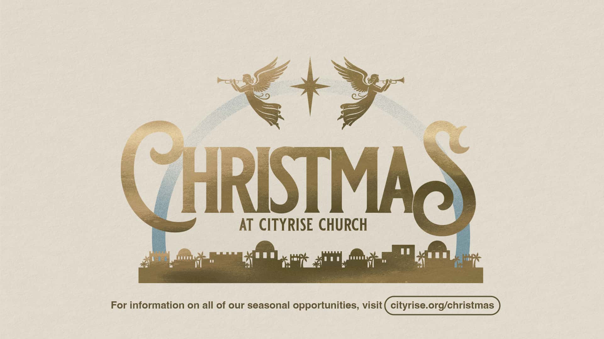 Christmas at CityRise Church Christmas Design, church design work for CityRise