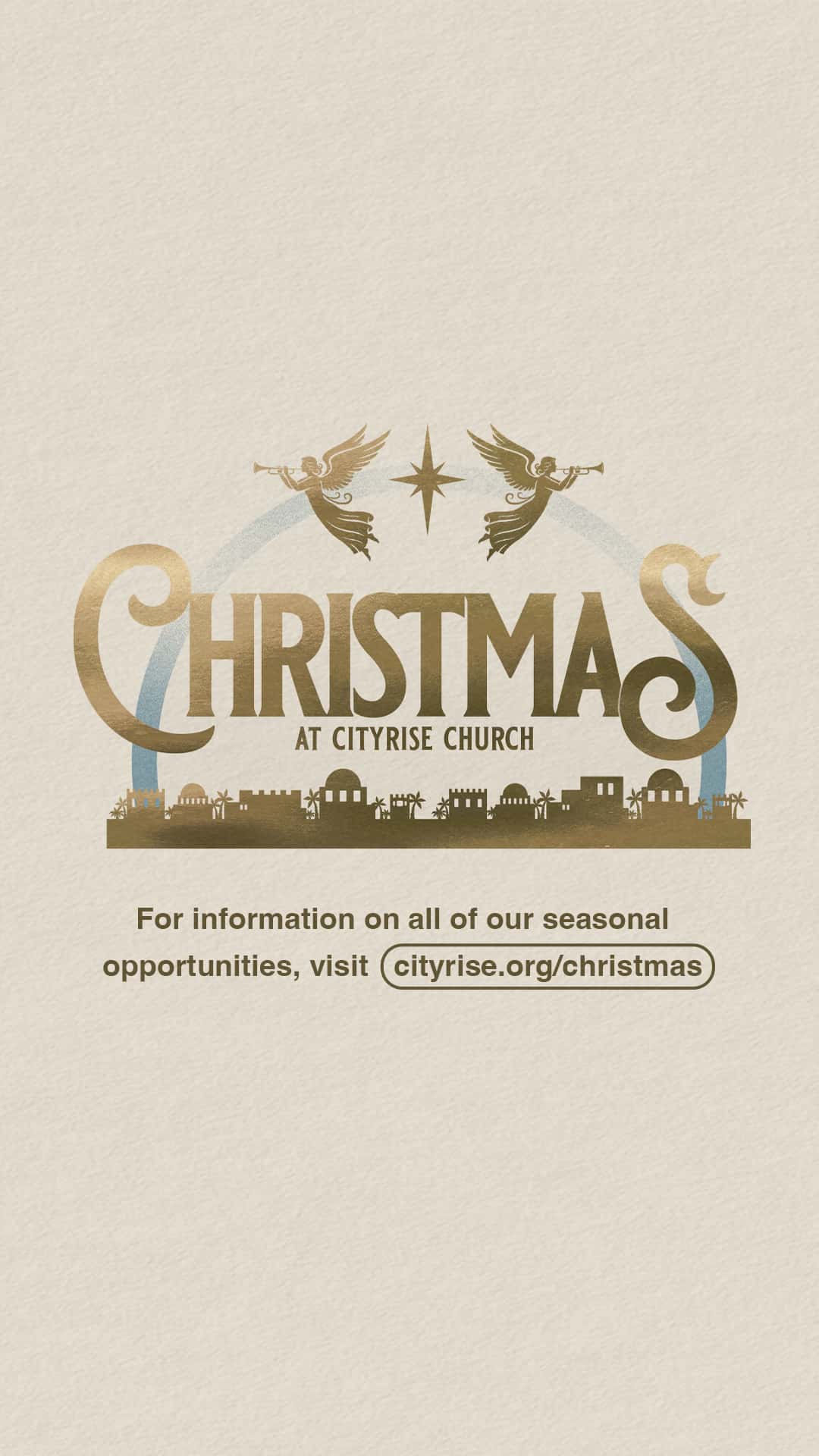 Christmas at CityRise Church Christmas Design, church design work for CityRise