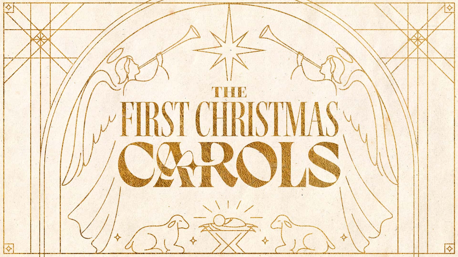 The First Christmas Carols Sermon Design, church design work for CityRise