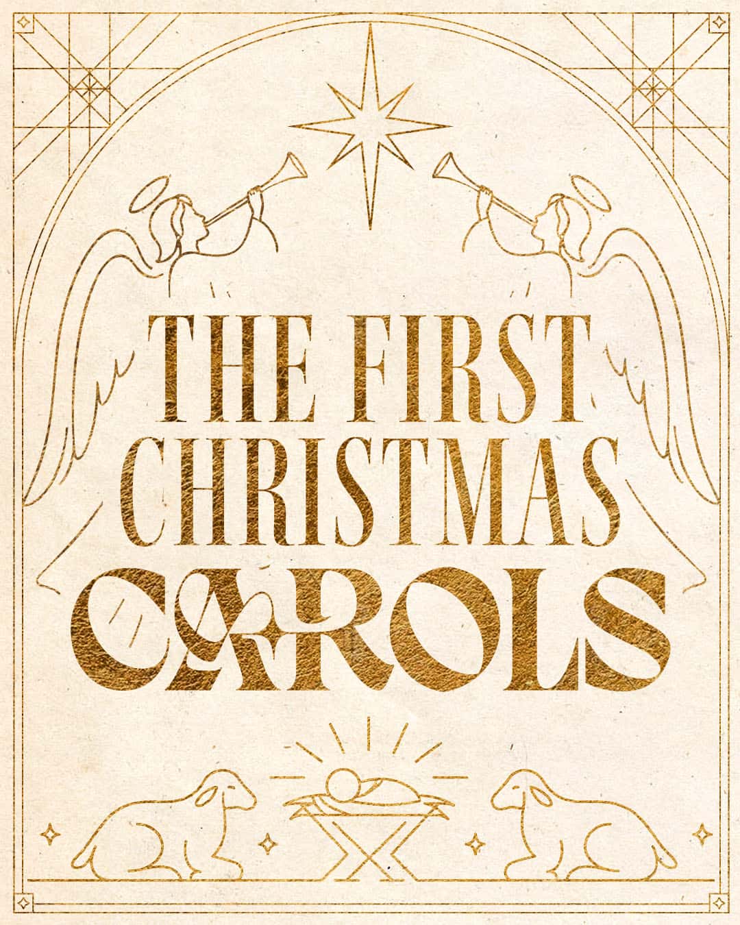 The First Christmas Carols Sermon Design, church design work for CityRise