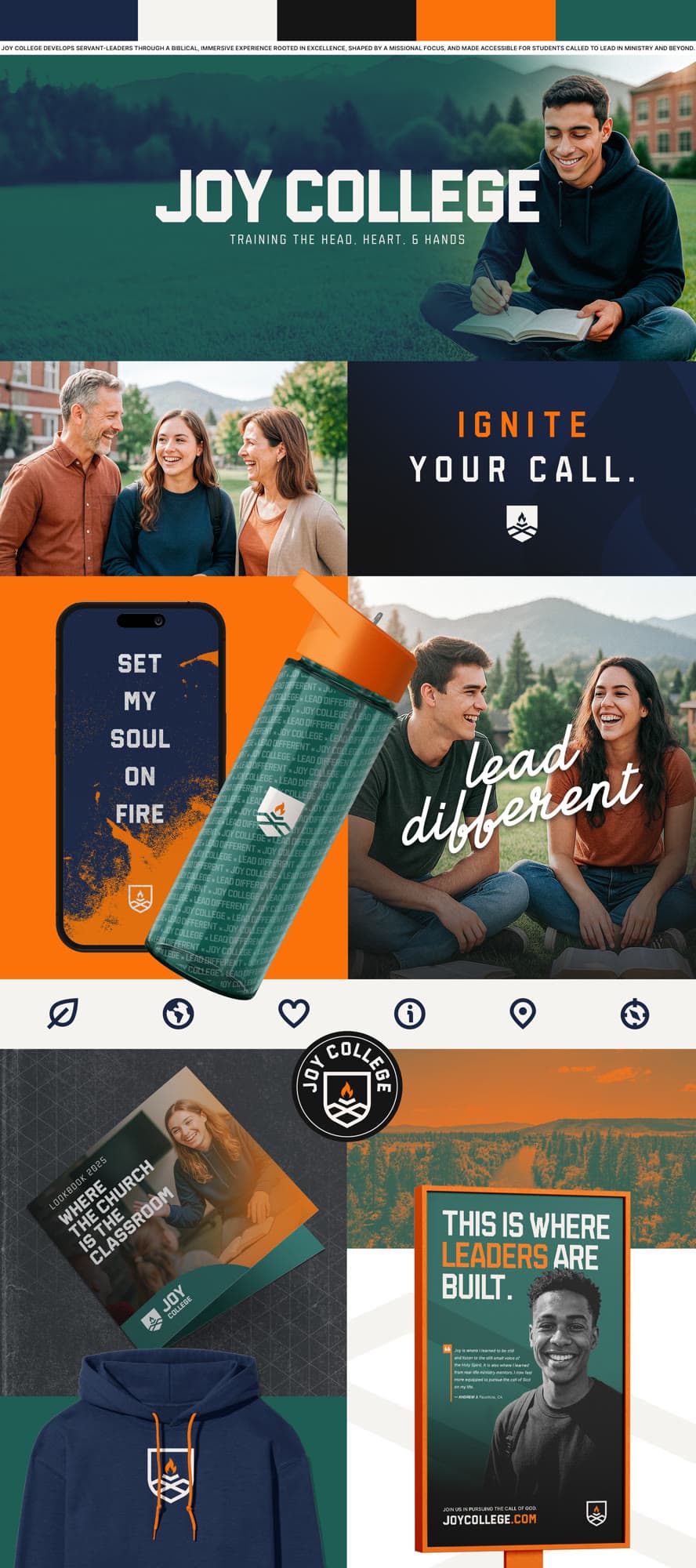 Church Media Squad brand identity work