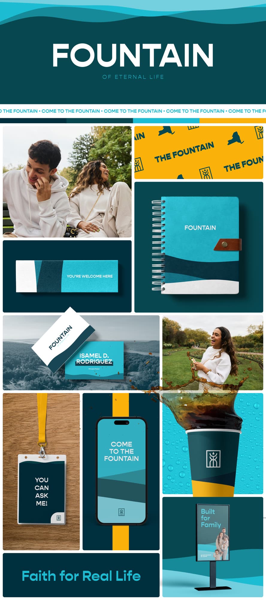 Church Media Squad brand identity work