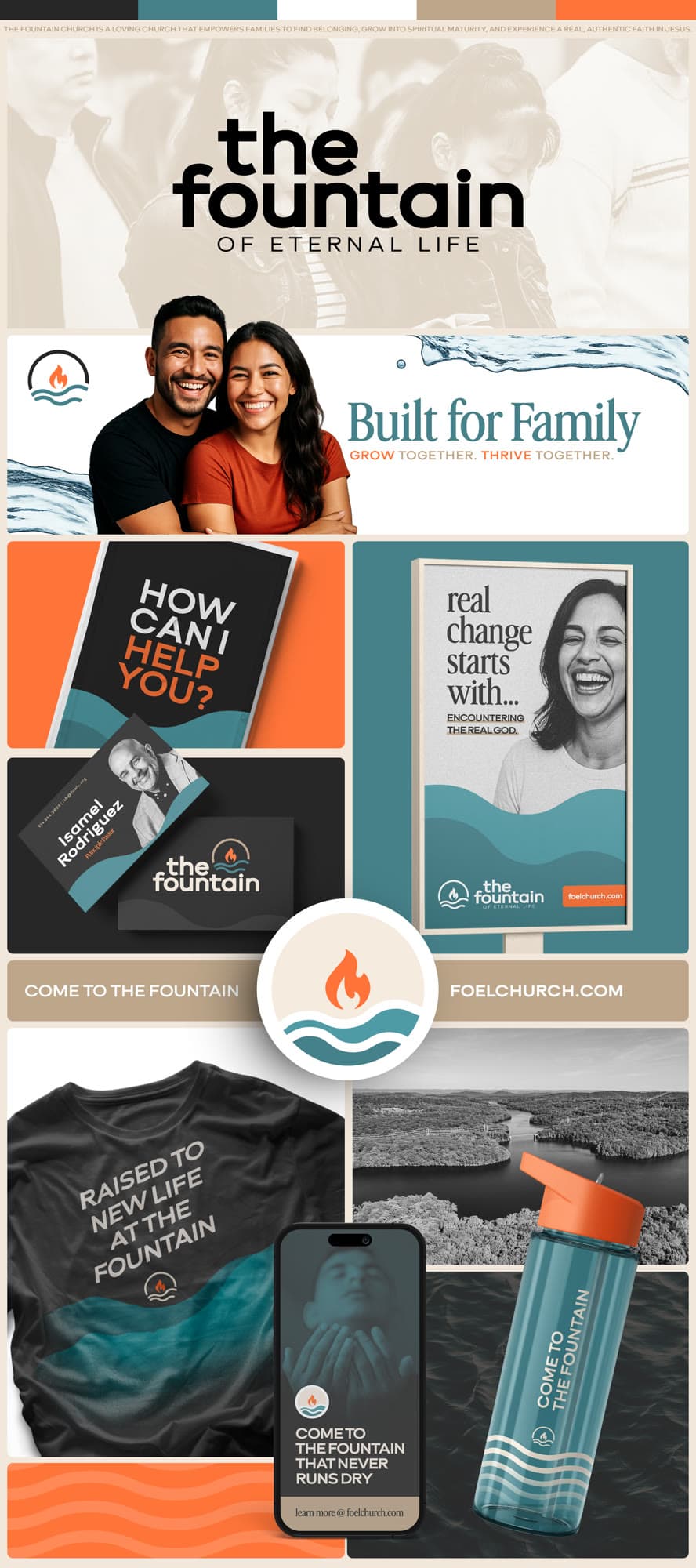 Church Media Squad brand identity work