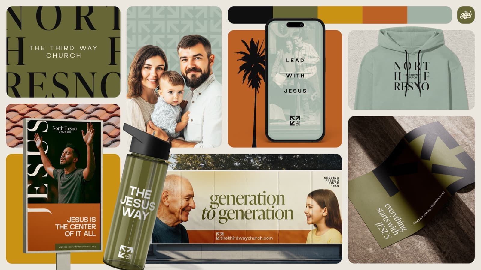 Church Media Squad brand identity work