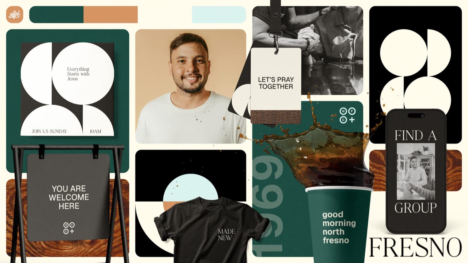 Church Media Squad brand identity work