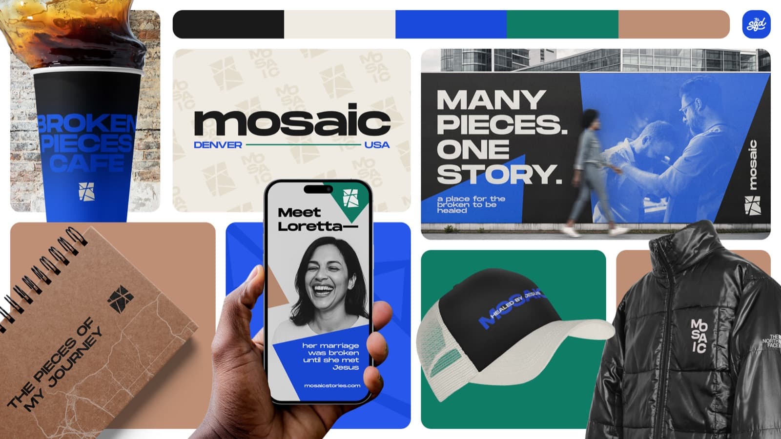 Church Media Squad brand identity work