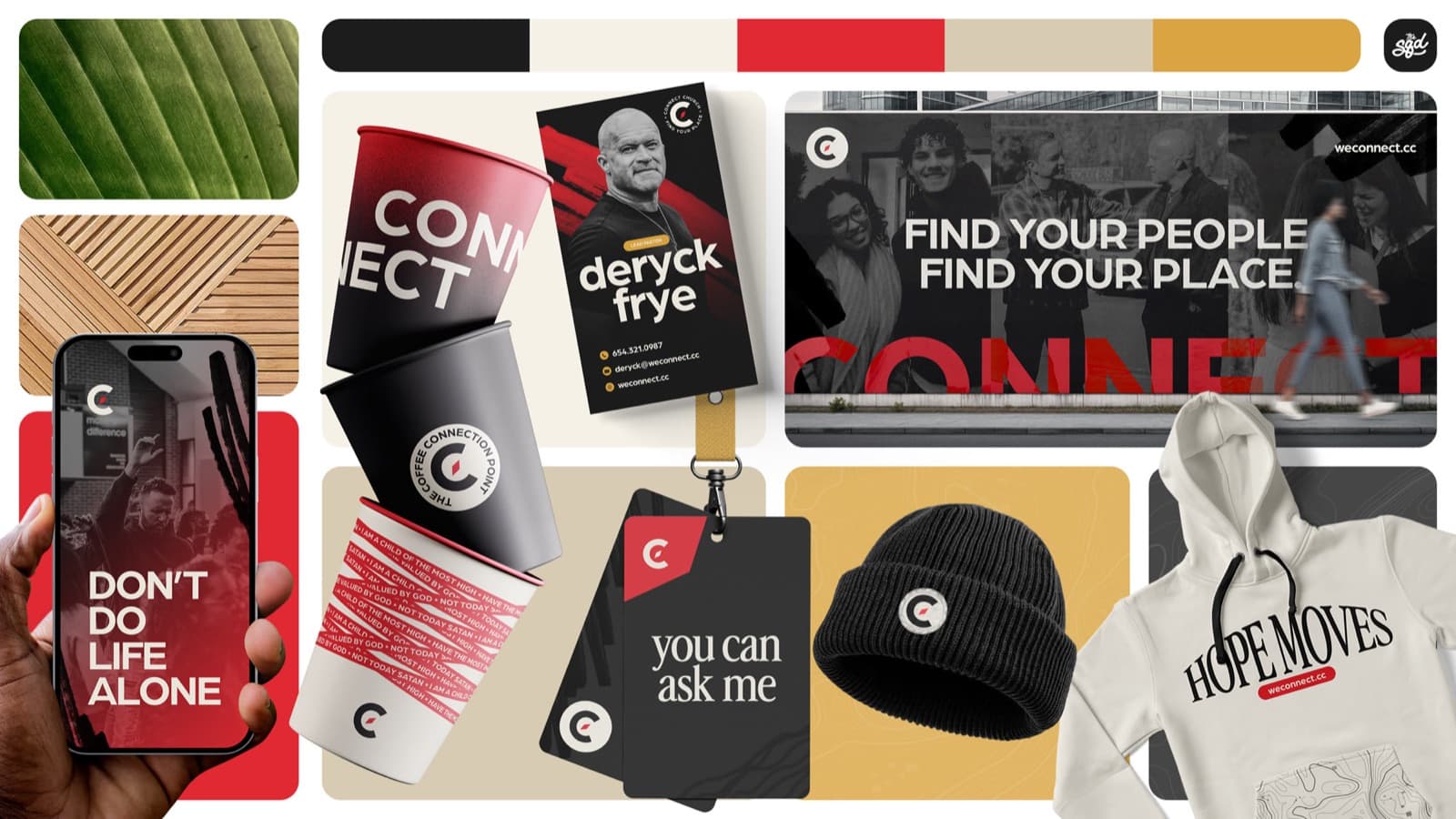 Church Media Squad brand identity work