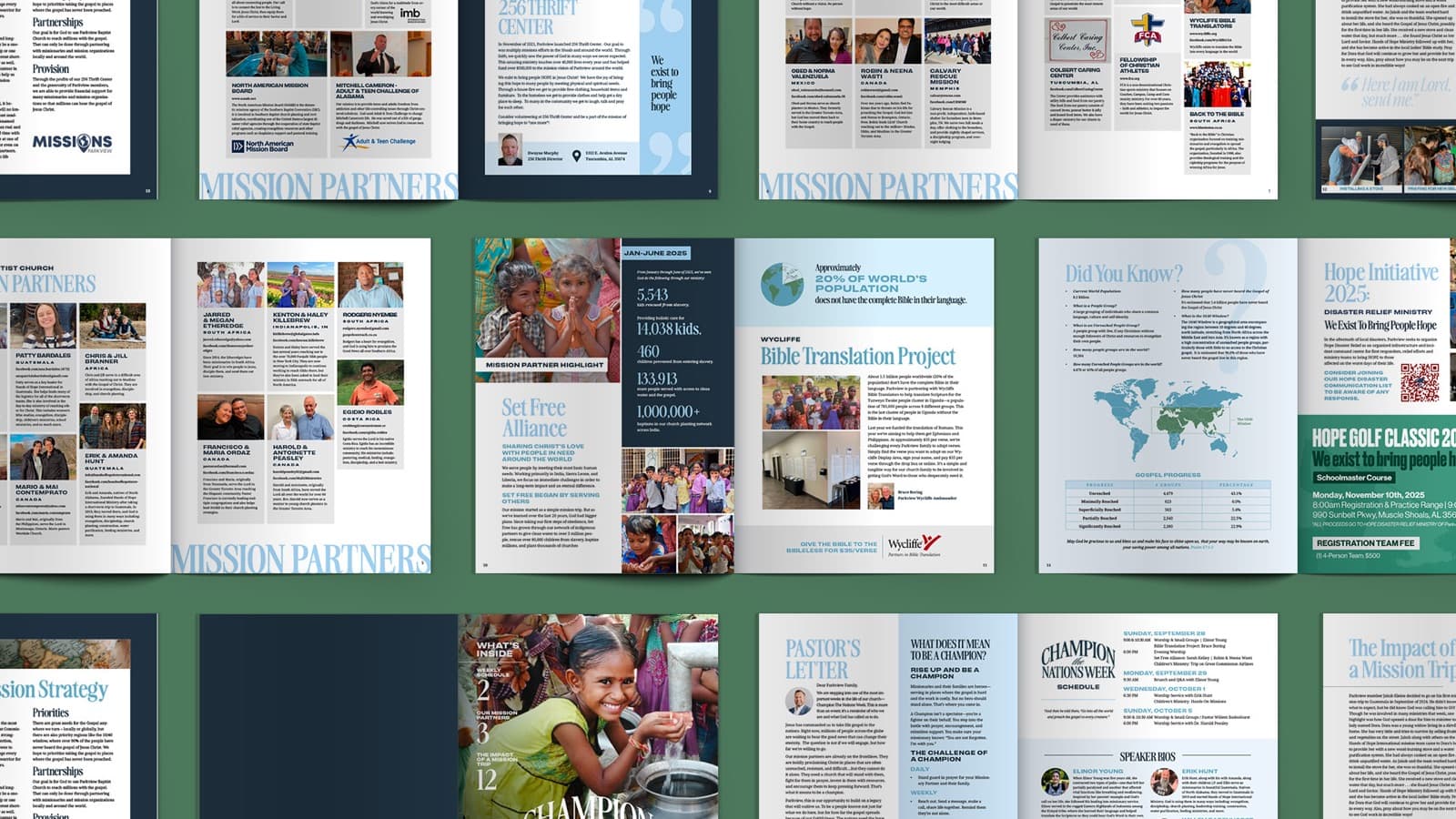 Church Media Squad printed material