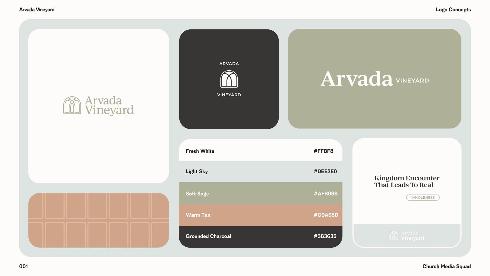 Church Media Squad brand identity work