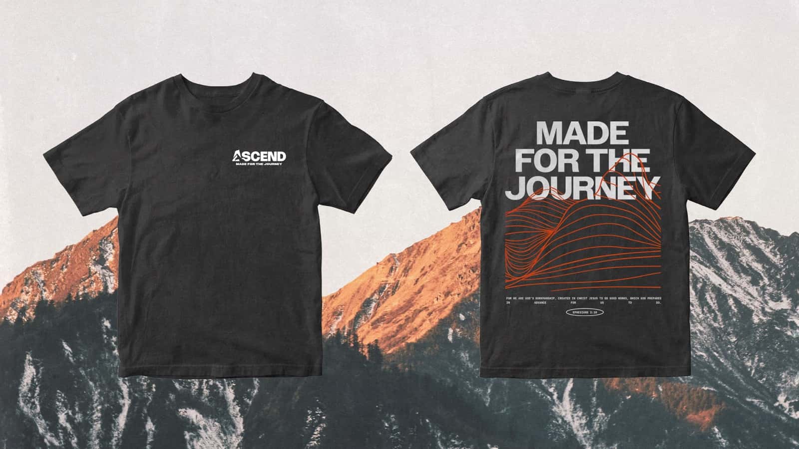 Ascend Made for the Journey Apparel Design2 1, church sermon series design work