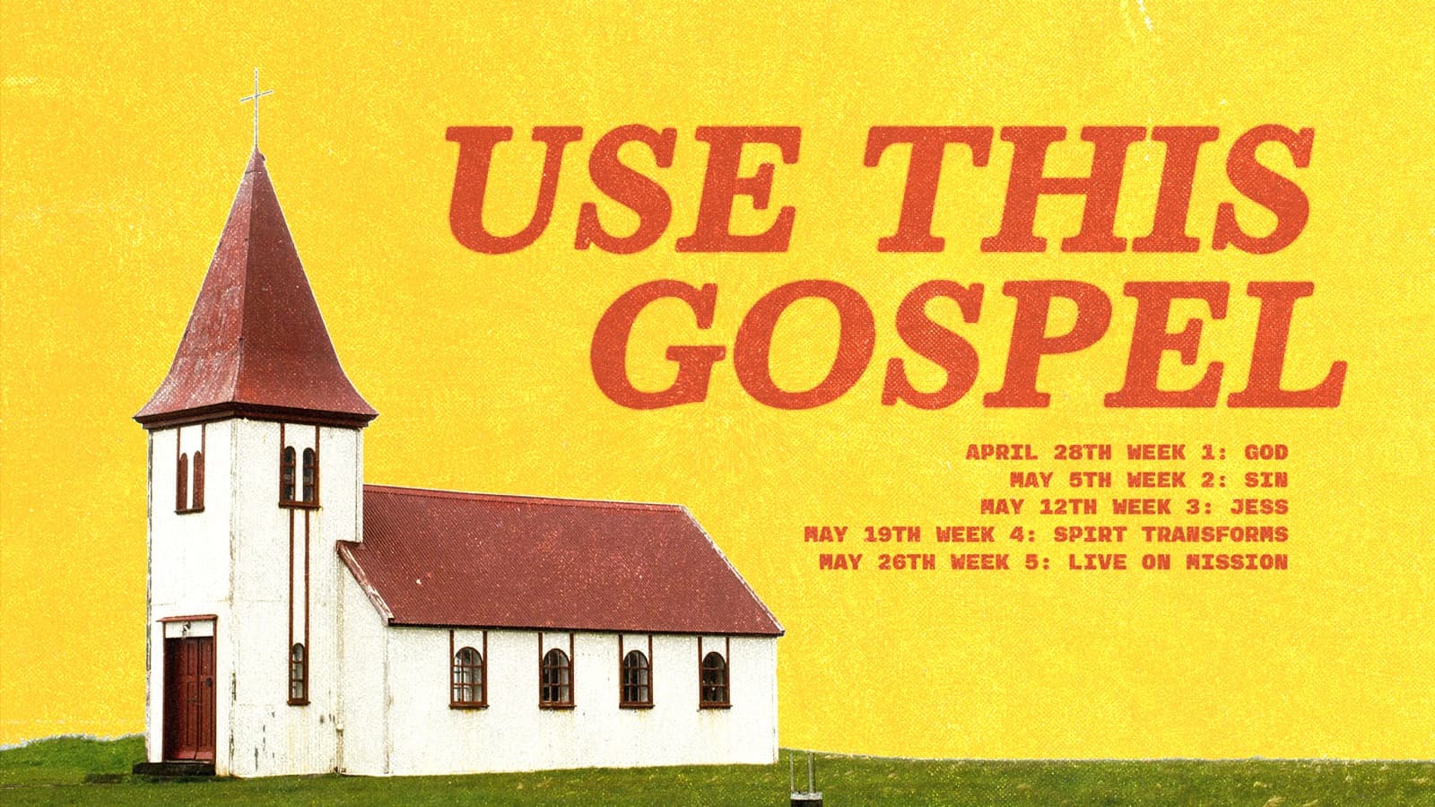 Church Media Squad sermon and event graphics