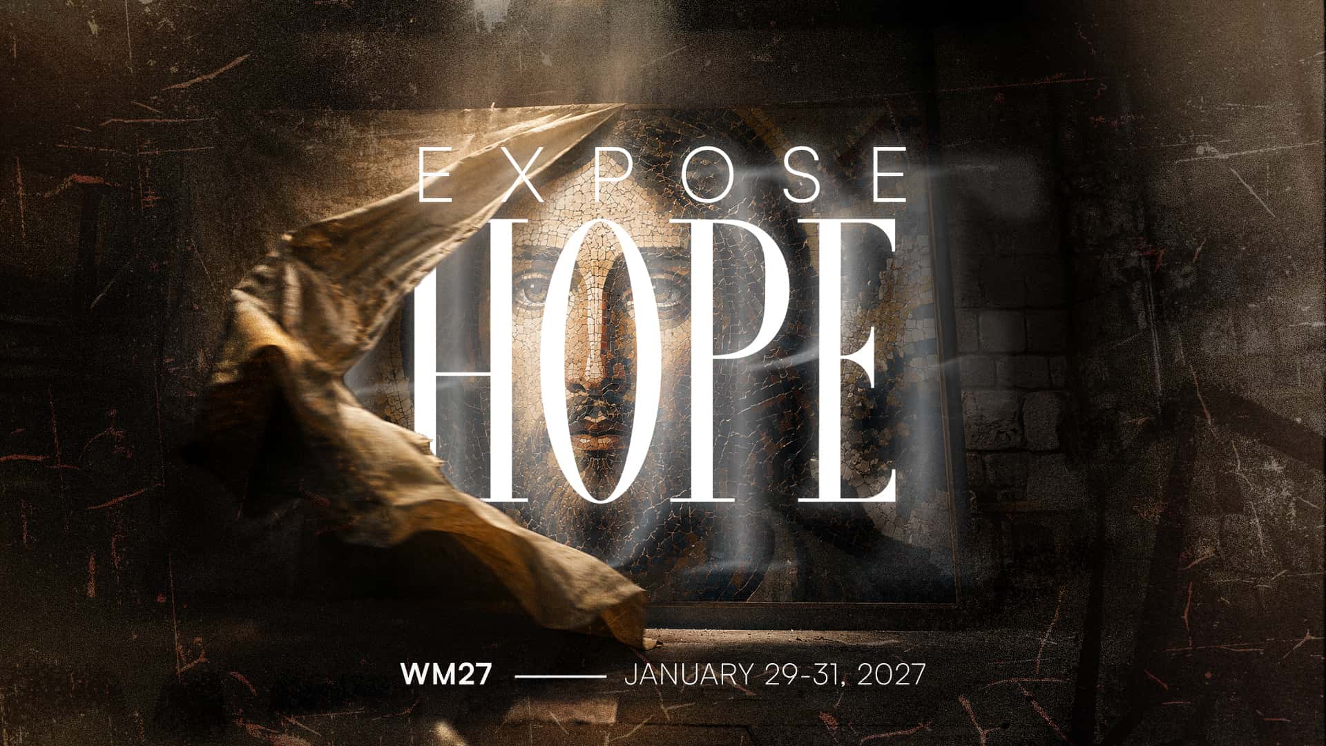 WM27 Expose Hope Event Design, church sermon series design work