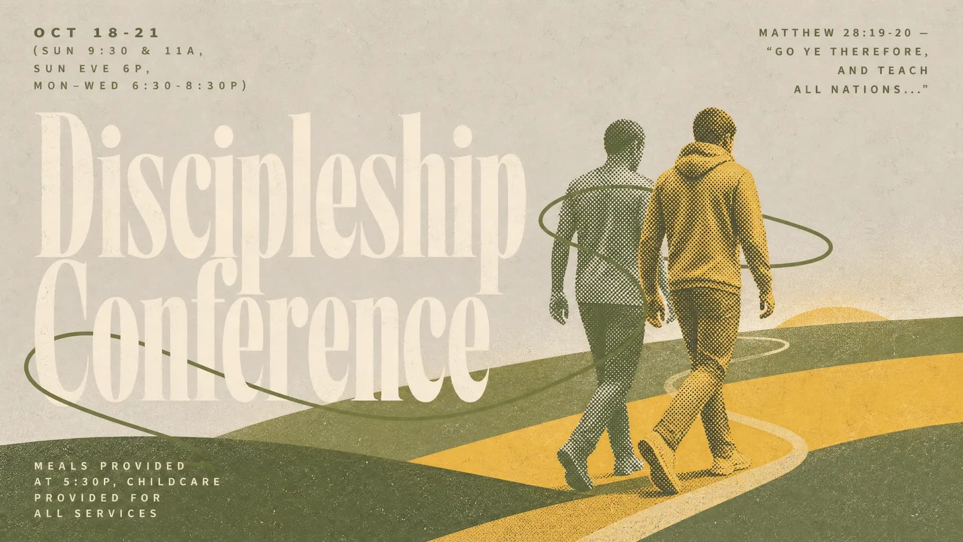 Church Media Squad sermon and event graphics