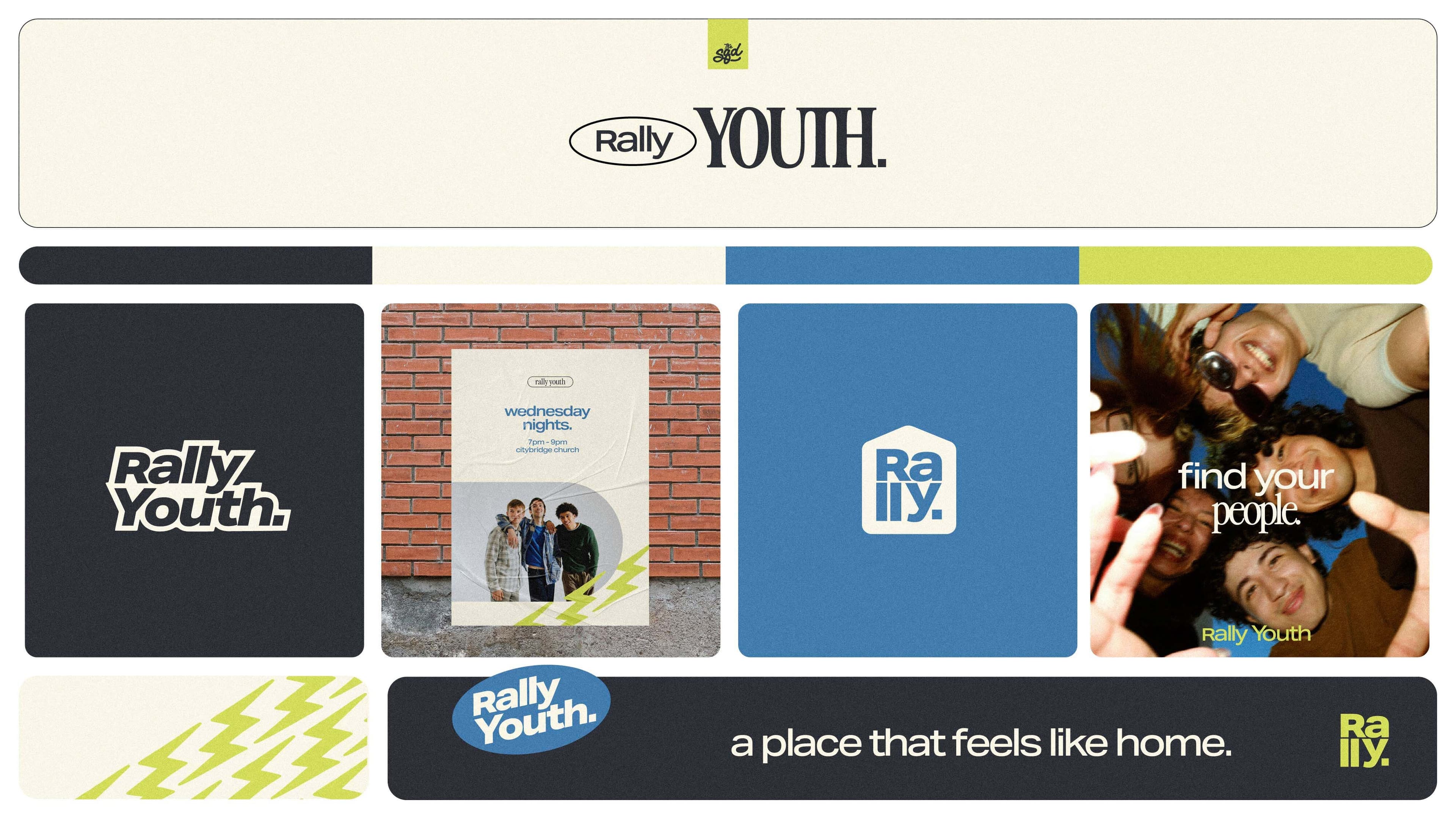Church Media Squad brand identity work